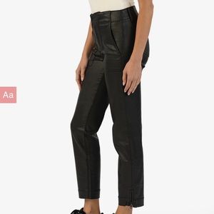 KUT from the Kloth Coated Reese Utility Pant size 6